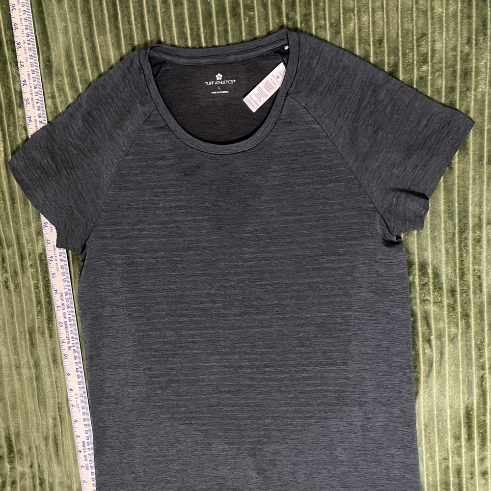 Tuff Athletics Charcoal Short Sleeve Tee